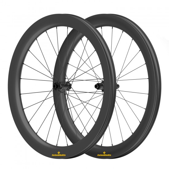[Ultralight] 440g 700C 57x40mm Carbon Tubeless Gravel / CX / MTB / Beach Racer Wheels Rim